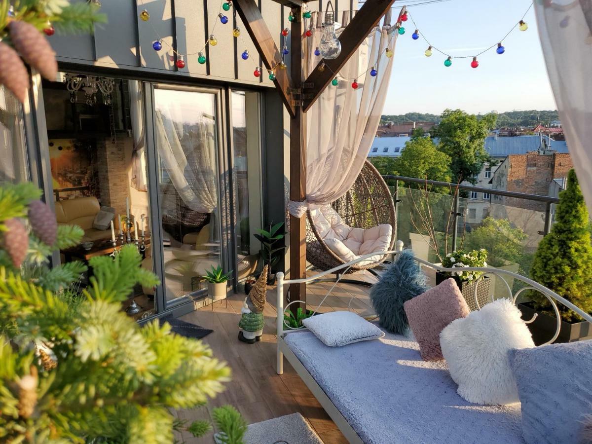 Apart-Terrace On Baker Street Lemberg Exterior foto