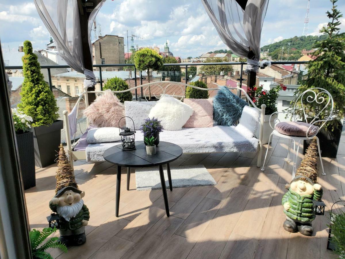Apart-Terrace On Baker Street Lemberg Exterior foto
