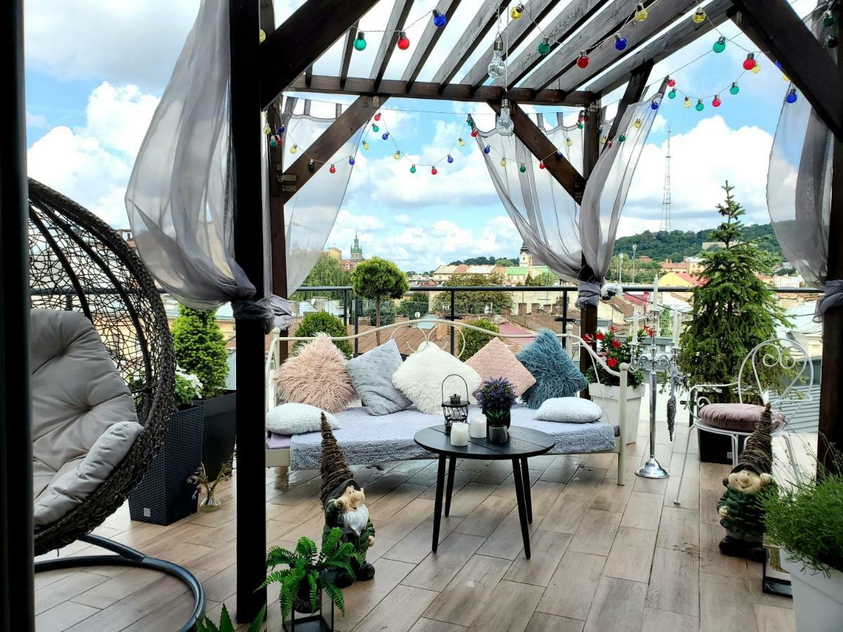 Apart-Terrace On Baker Street Lemberg Exterior foto